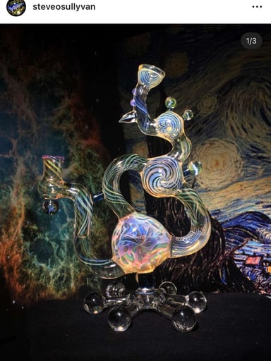 Preview pic of Entheo glass steve osullivan recycler experiment