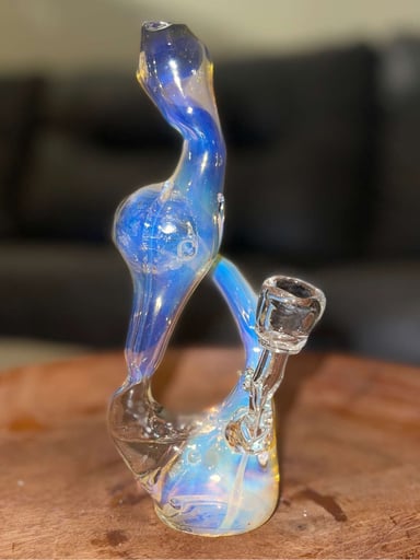 Preview pic of Silver Fumed Recycler 14mm 