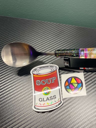Preview pic of Soup Glass Spoon #1