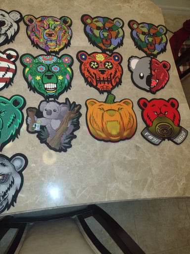 Preview pic of Bear quartz moodmats