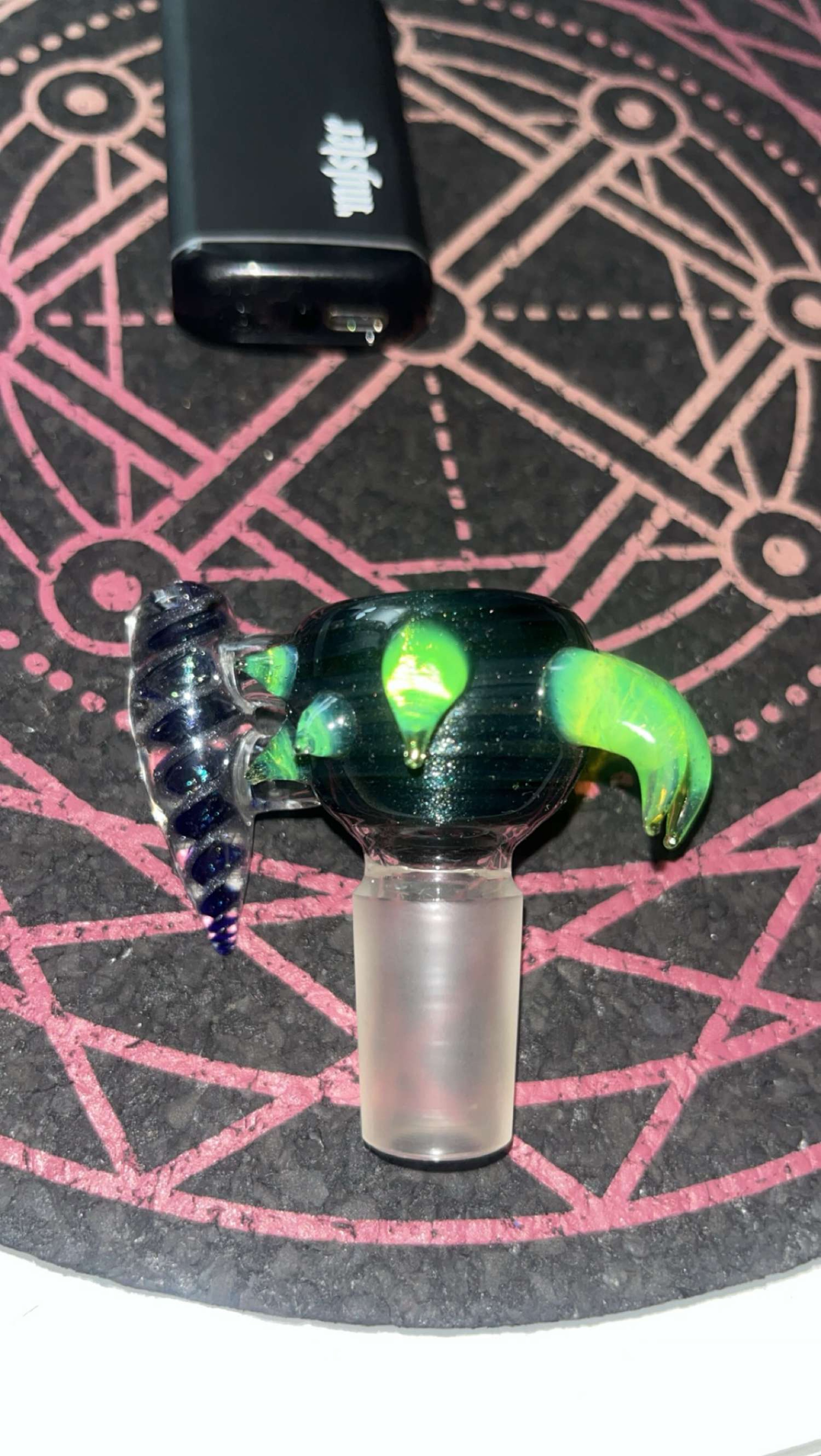 Preview pic of Blue stardust bowl piece 