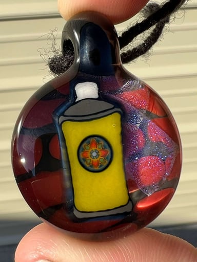 Preview pic of @grimmglass Milli Spray Can on Wall Pendant