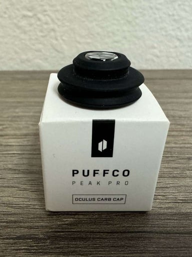 Preview pic of Puffco peak pro oculus carb cap (black) brand new