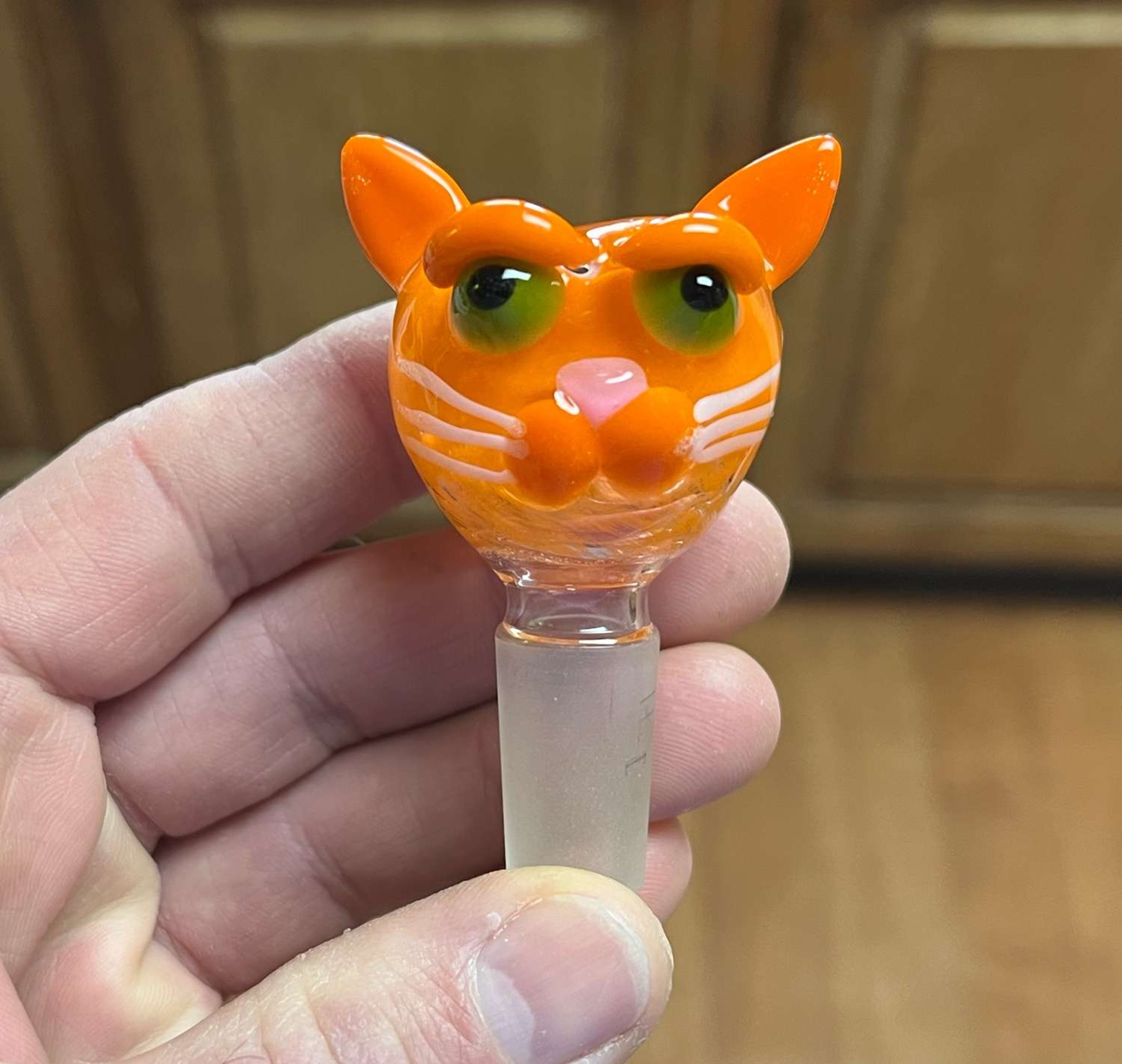 14mm Orange Cat Slide. image 0