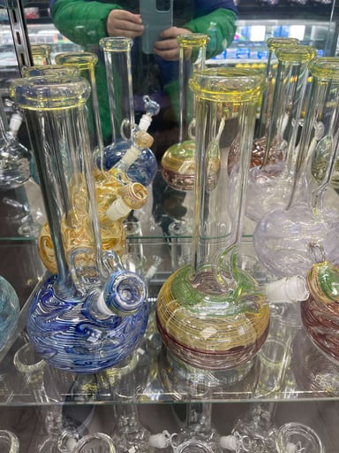 Preview pic of Fumed beaker bong American Made Glass 