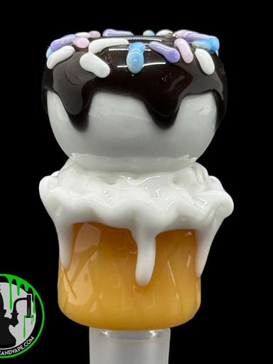 Preview pic of Empire Glassworks - Ice Cream Cone Bowl (14mm)