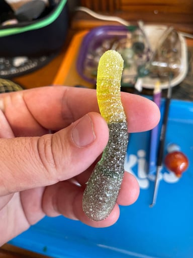 Preview pic of Emperial Glass Gummy Worm Dab Tool