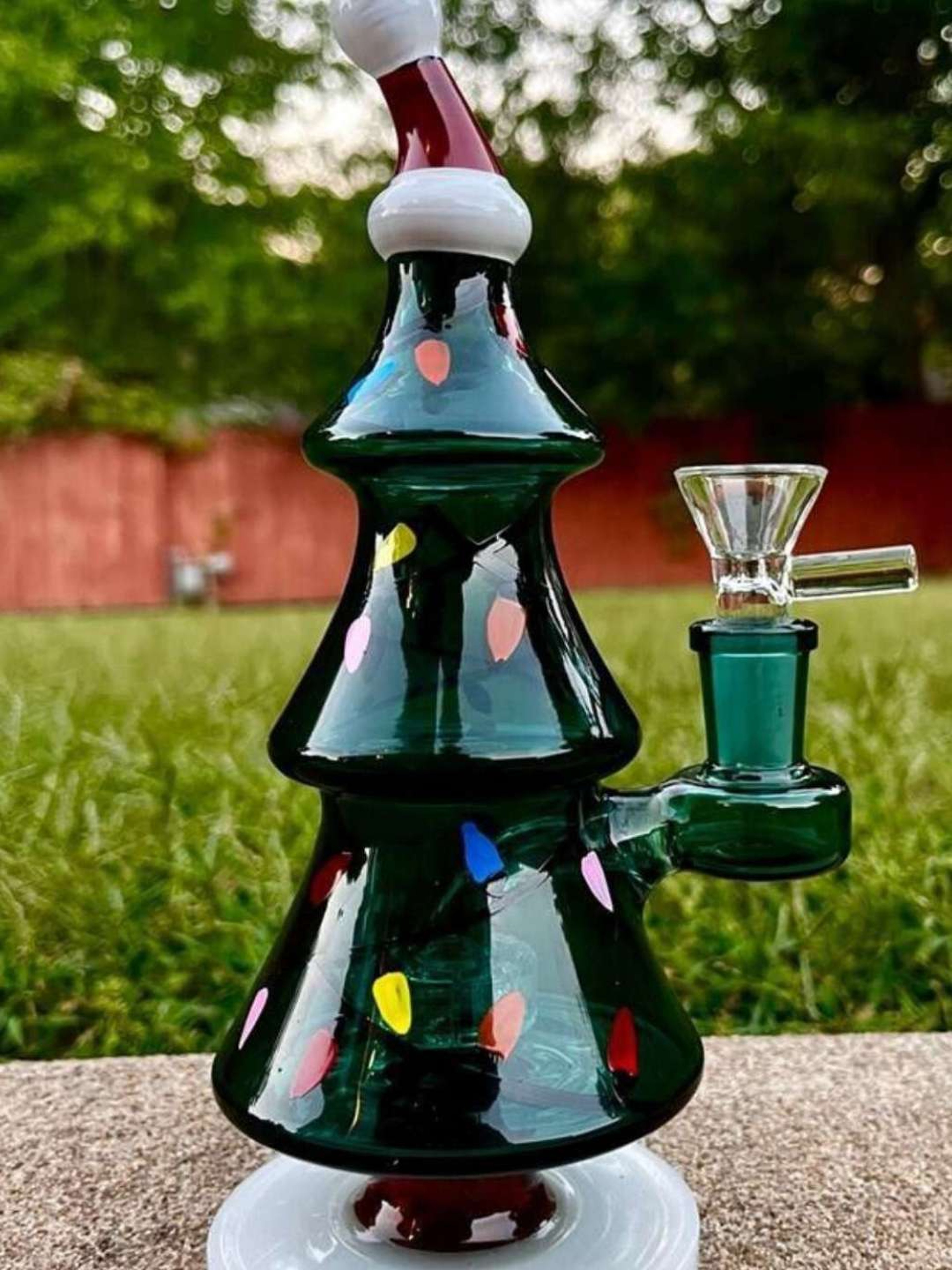 Christmas 🎄 Tree Glass Rig and Recycler image 0