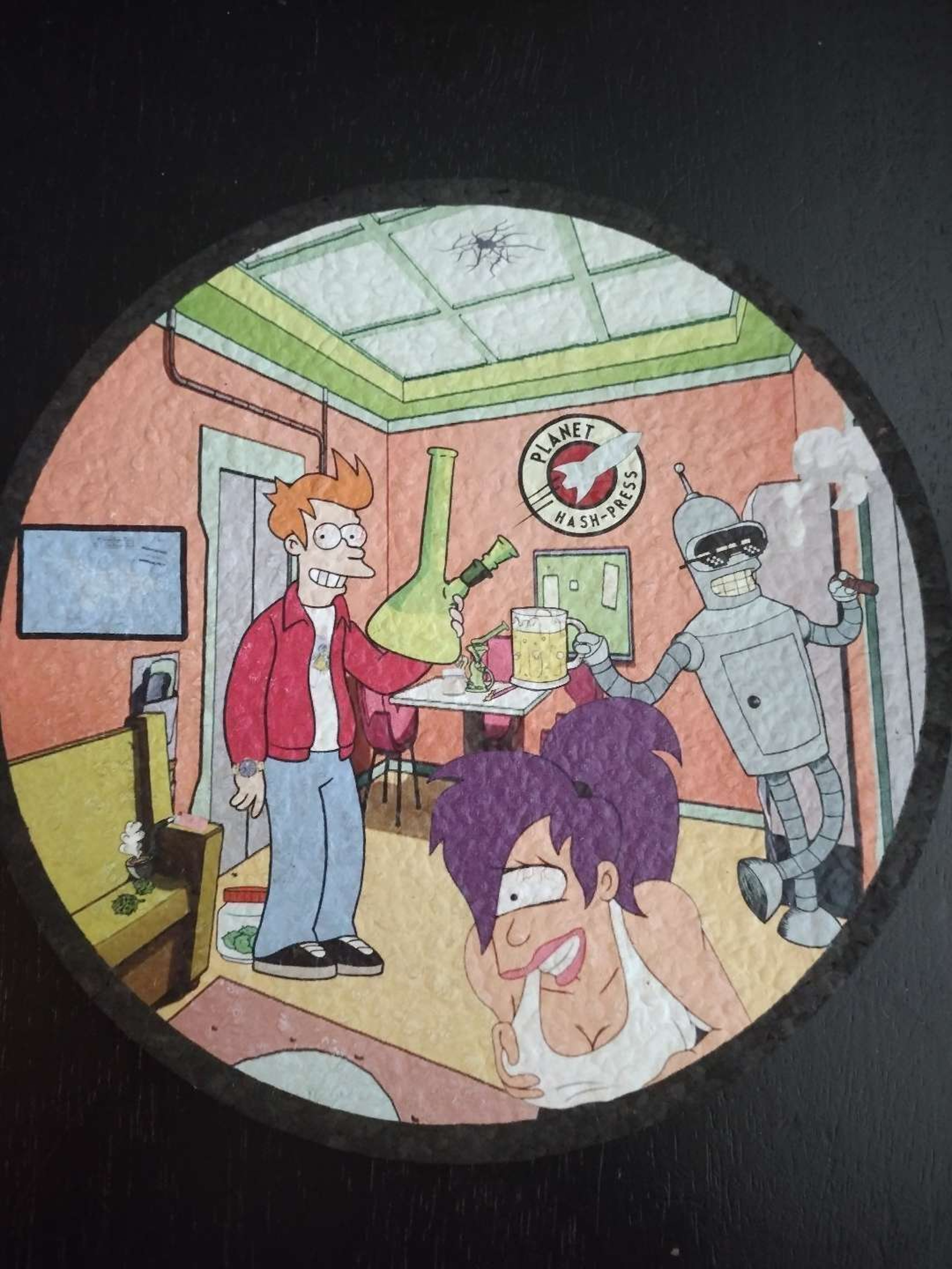 Preview pic of Futurama Moodmat