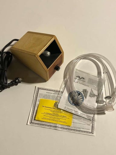 Preview pic of Vaporbrothers VB1.0 All-Glass Hands Free Natural Finish Vaporizer New