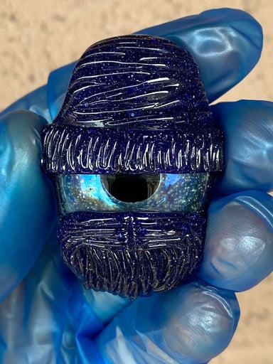 Preview pic of Junkie glass Bearded Junkie MAKE AN OFFER