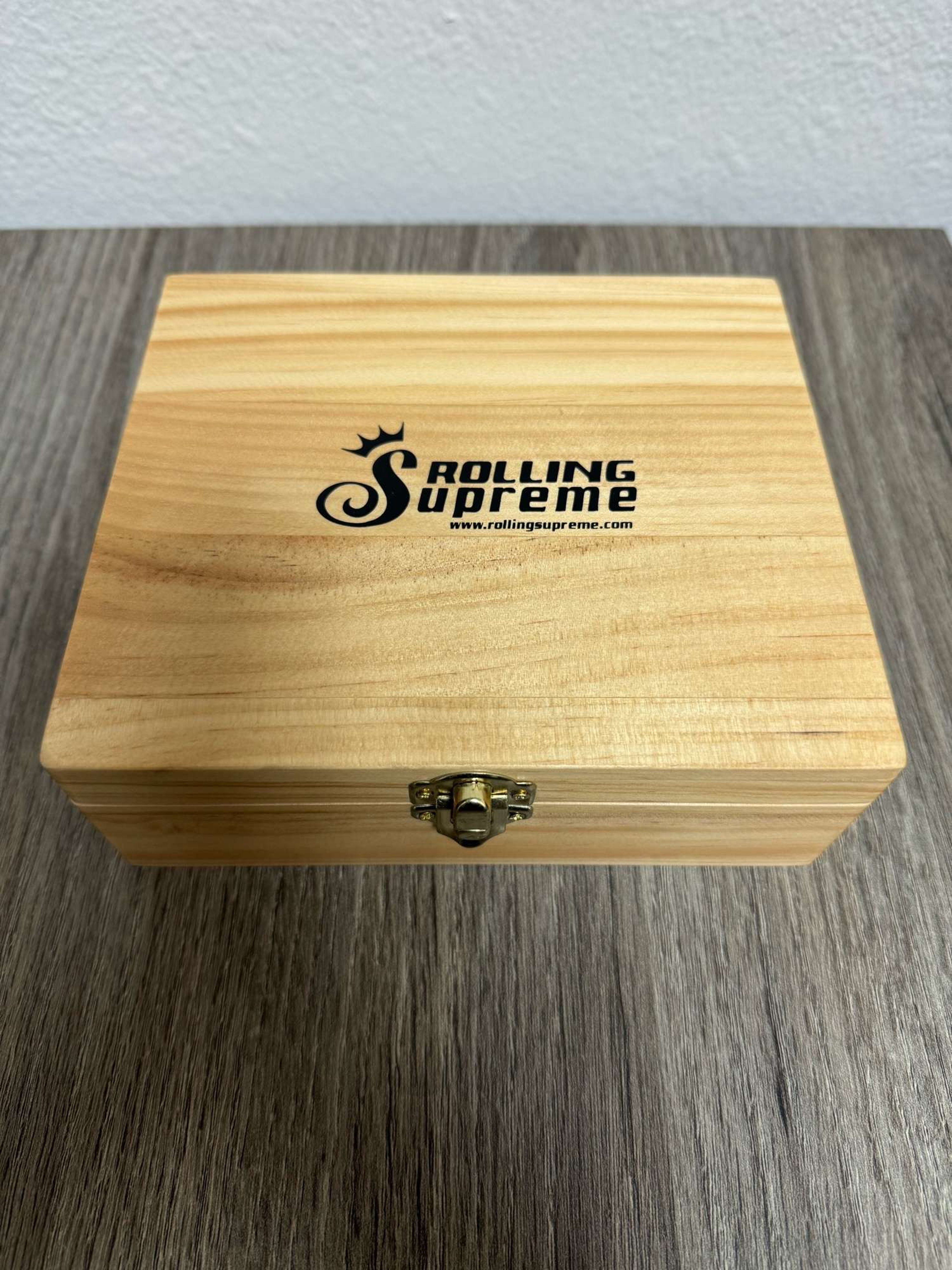 Preview pic of Rolling supreme wooden rolling and stash box