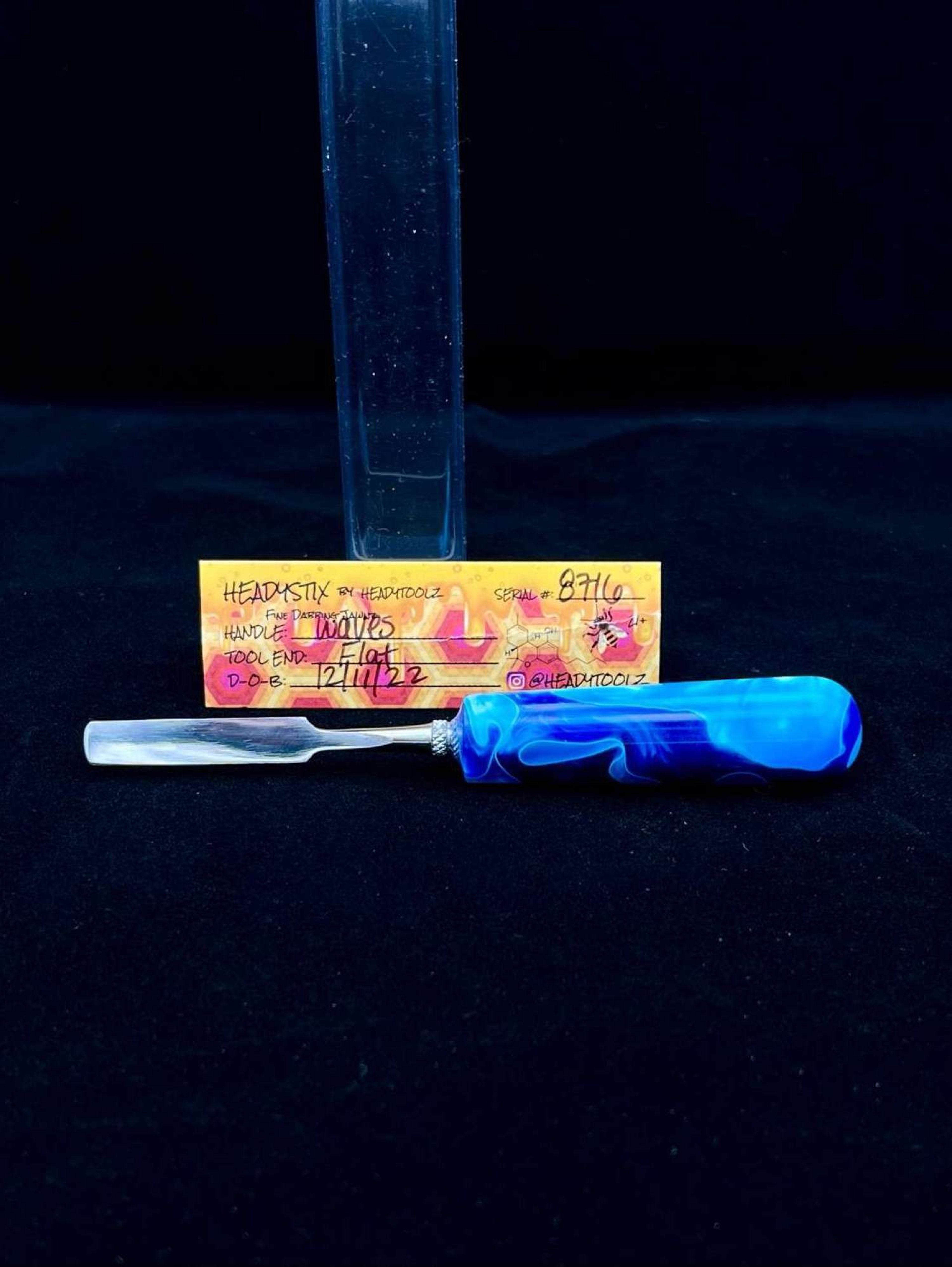 UV Waves “Headystix” Dabber by Headytoolz - Flat Tip Dab Tool image 0