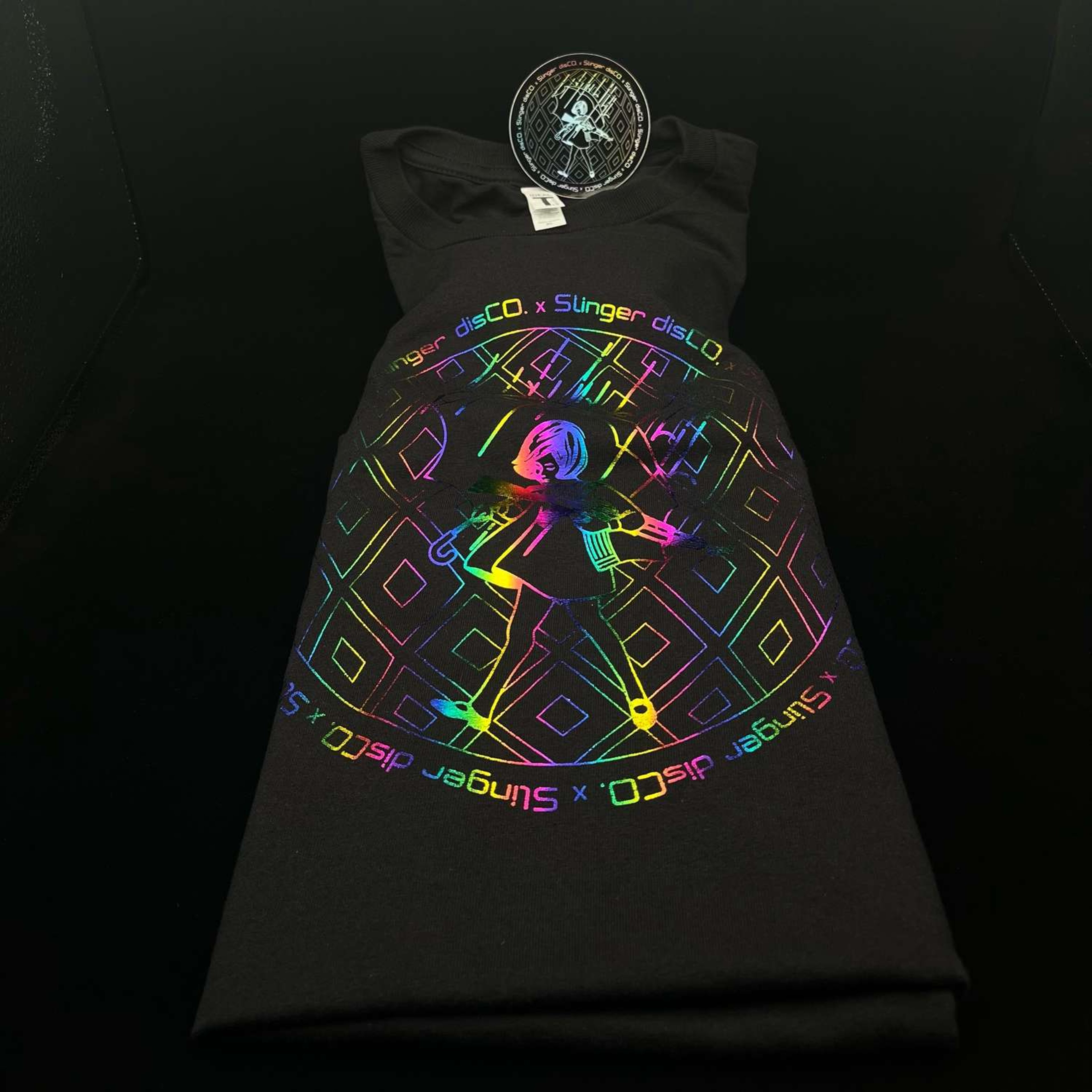 XL Slinger x disCO Collab Shirt - “Assault Pineapple” image 0