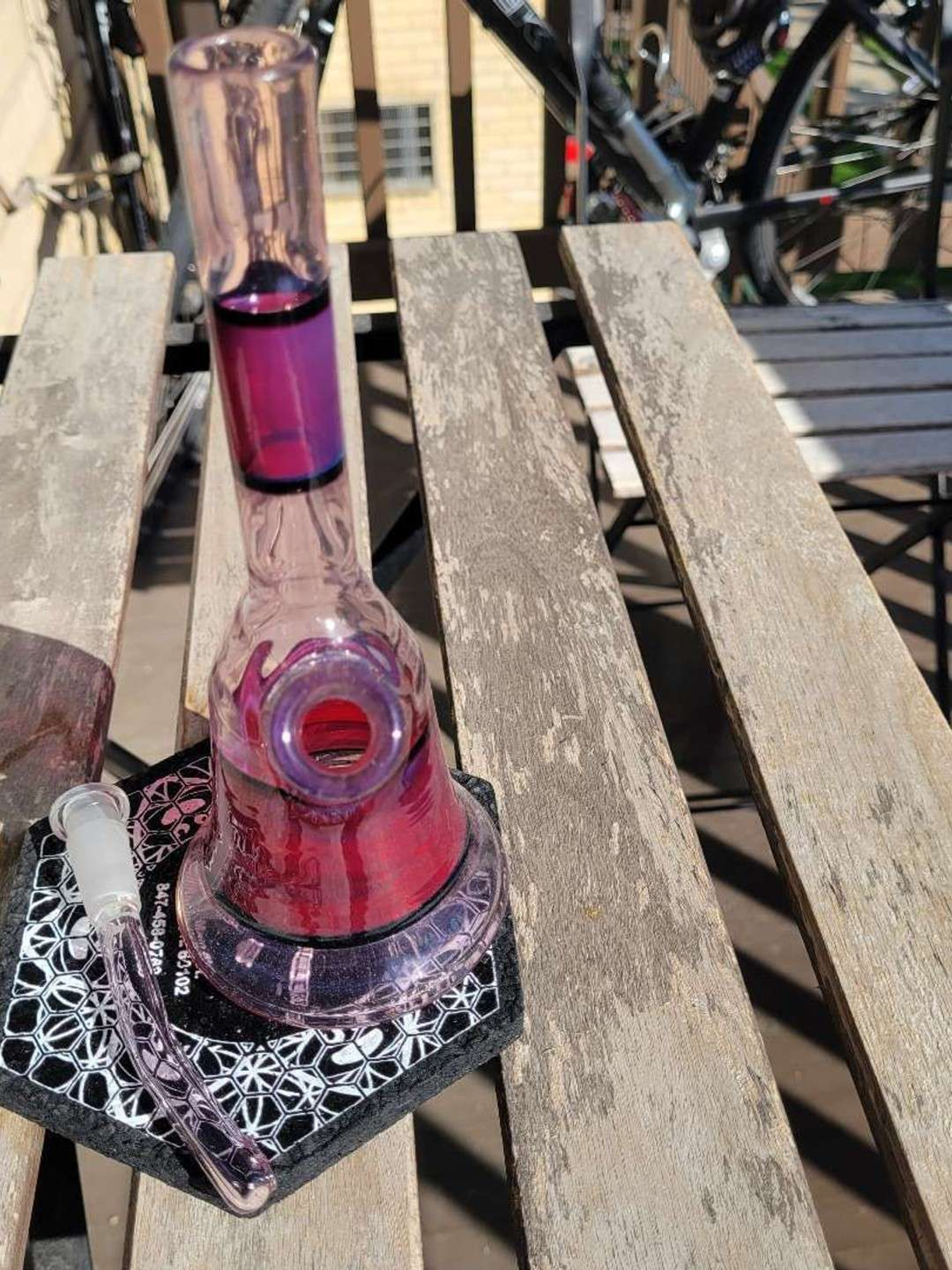 Chuey Glass Mini Tube Rig image 0
