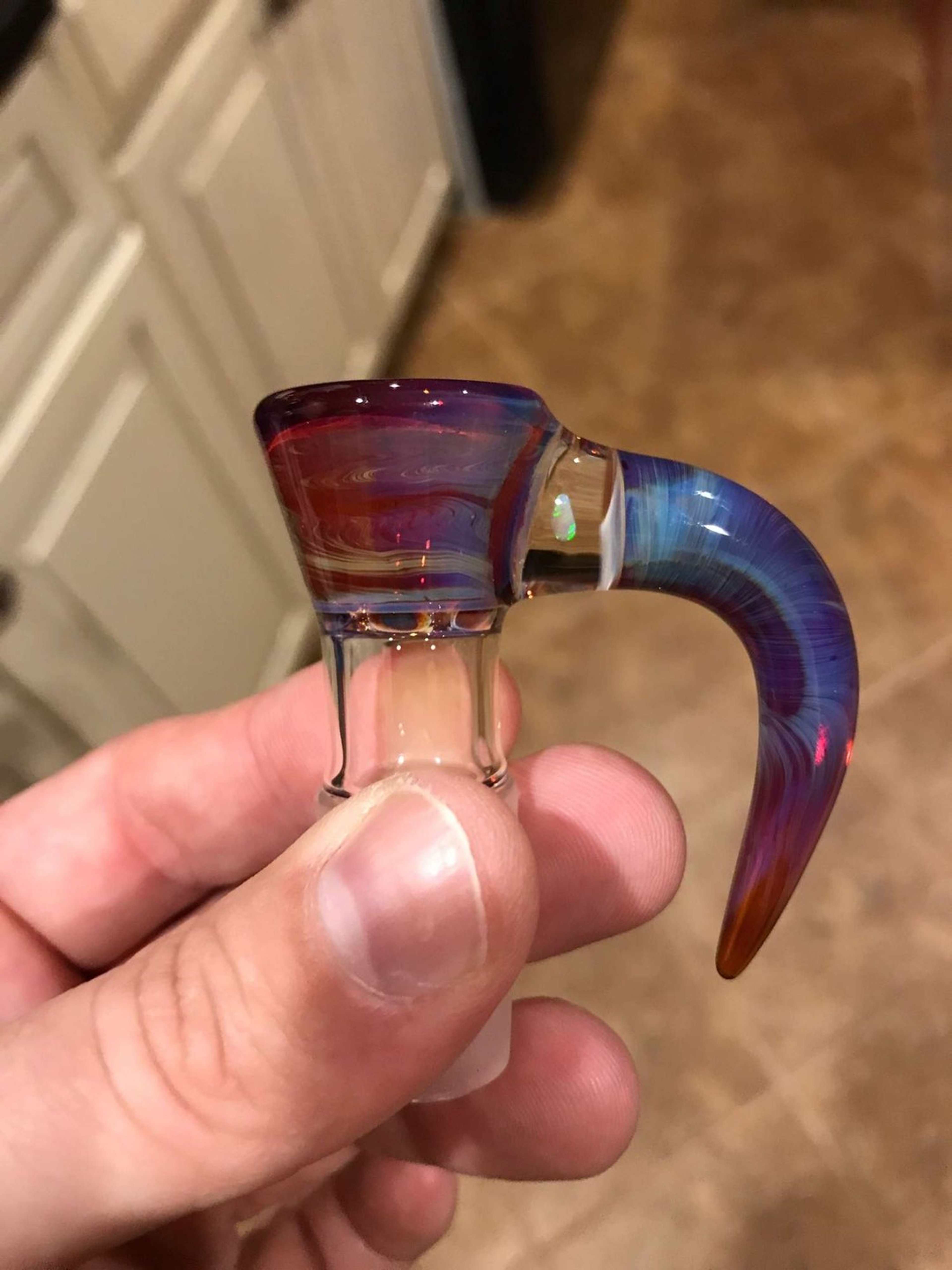 Preview pic of Jarred Bennett amber purple bowl