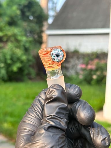 Preview pic of Sun n Fire Slide with Light Blue Flower Implosion Handle