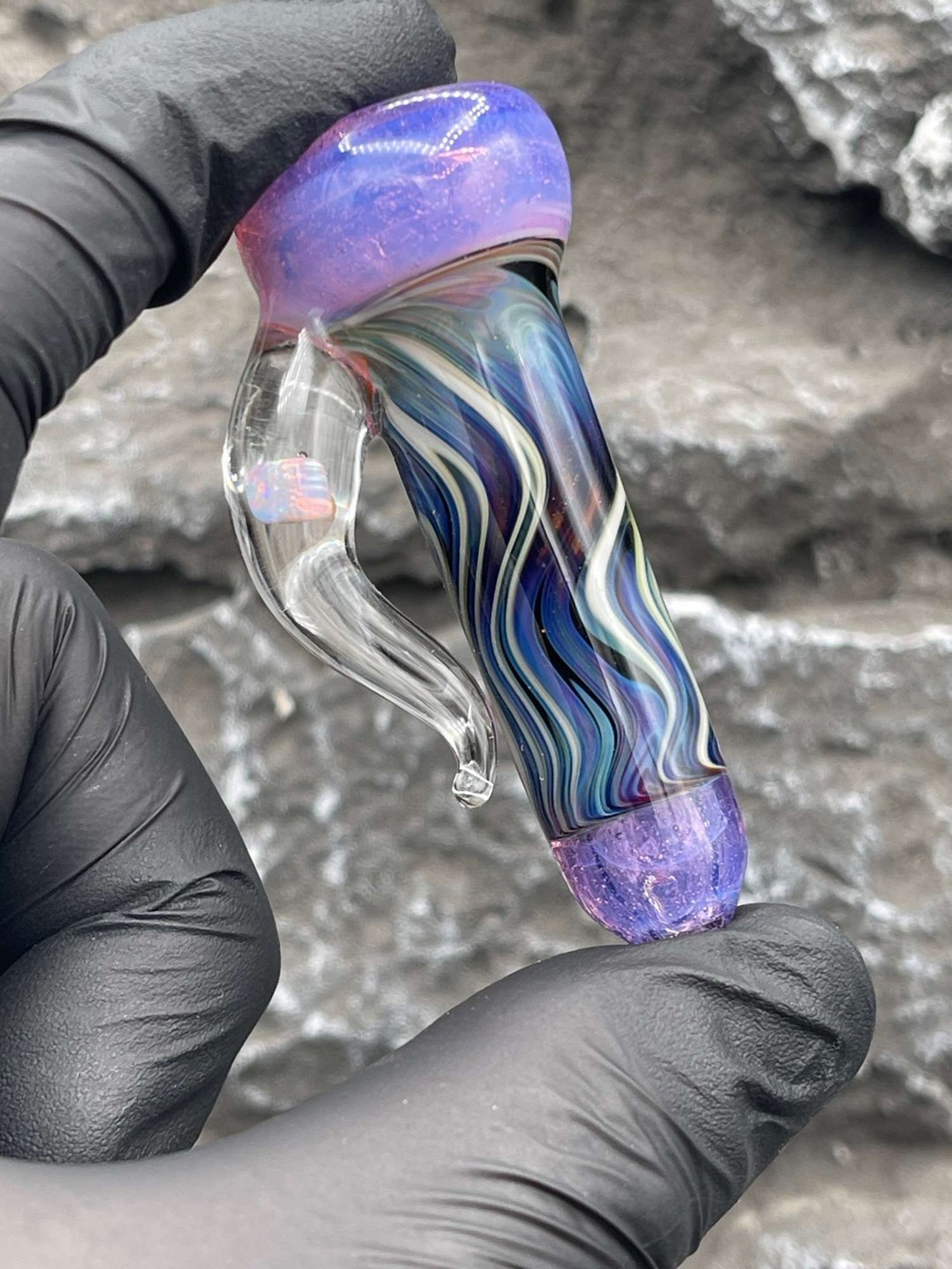 Pocket horned chillum image 0