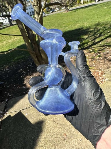 Preview pic of Blew Glass Ball Recycler