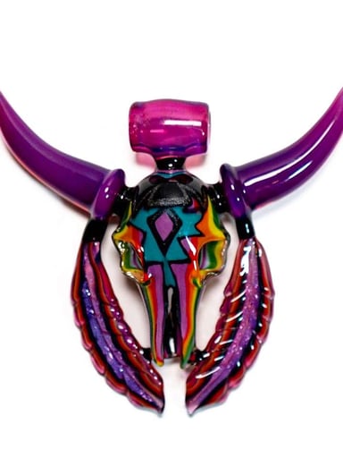 Preview pic of HicDogg x Windstar Cannabull Pendant