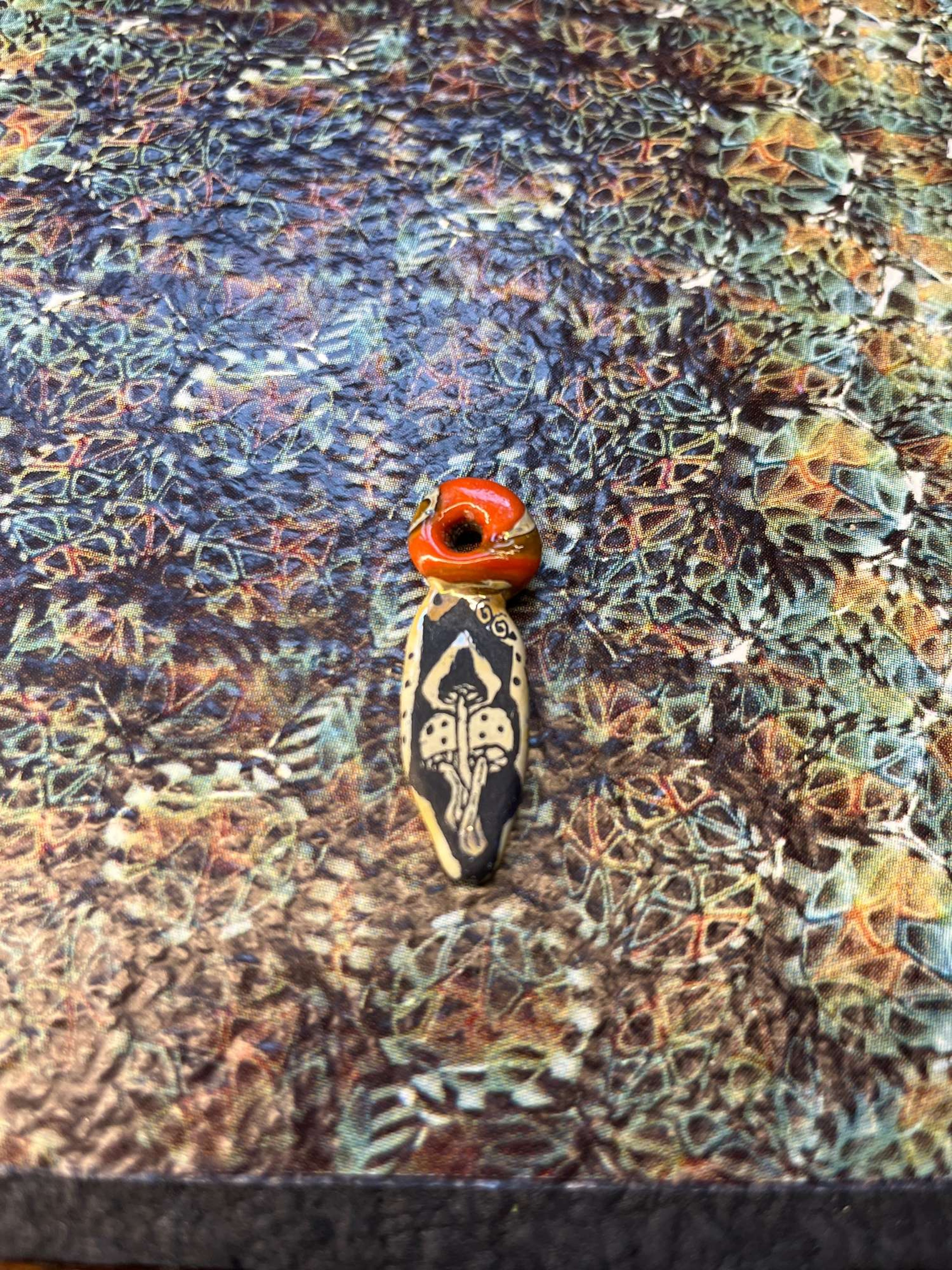 hand carved pendant image 0