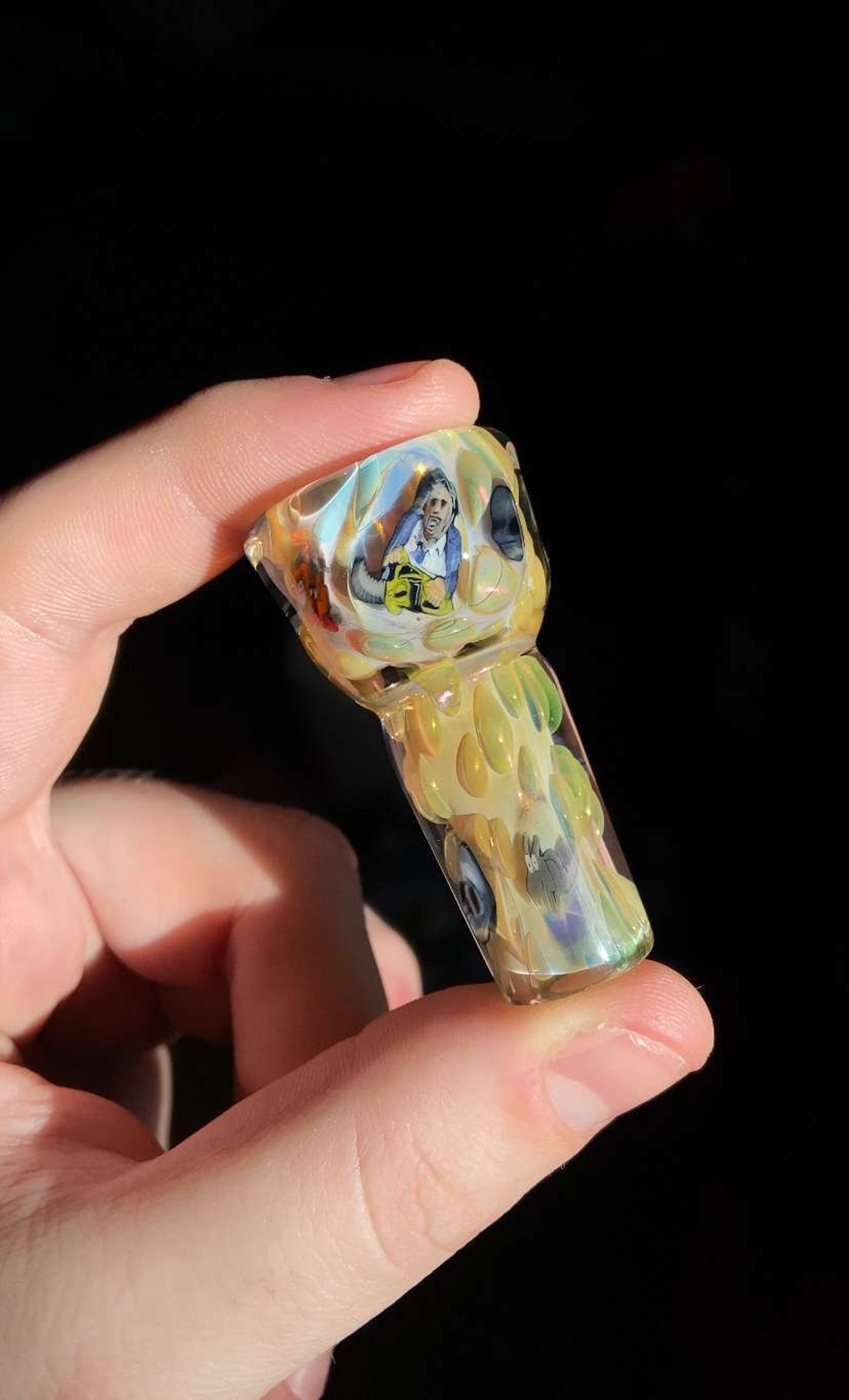 Preview pic of Tombstoned Glass Fumed Millie Slide 18mm