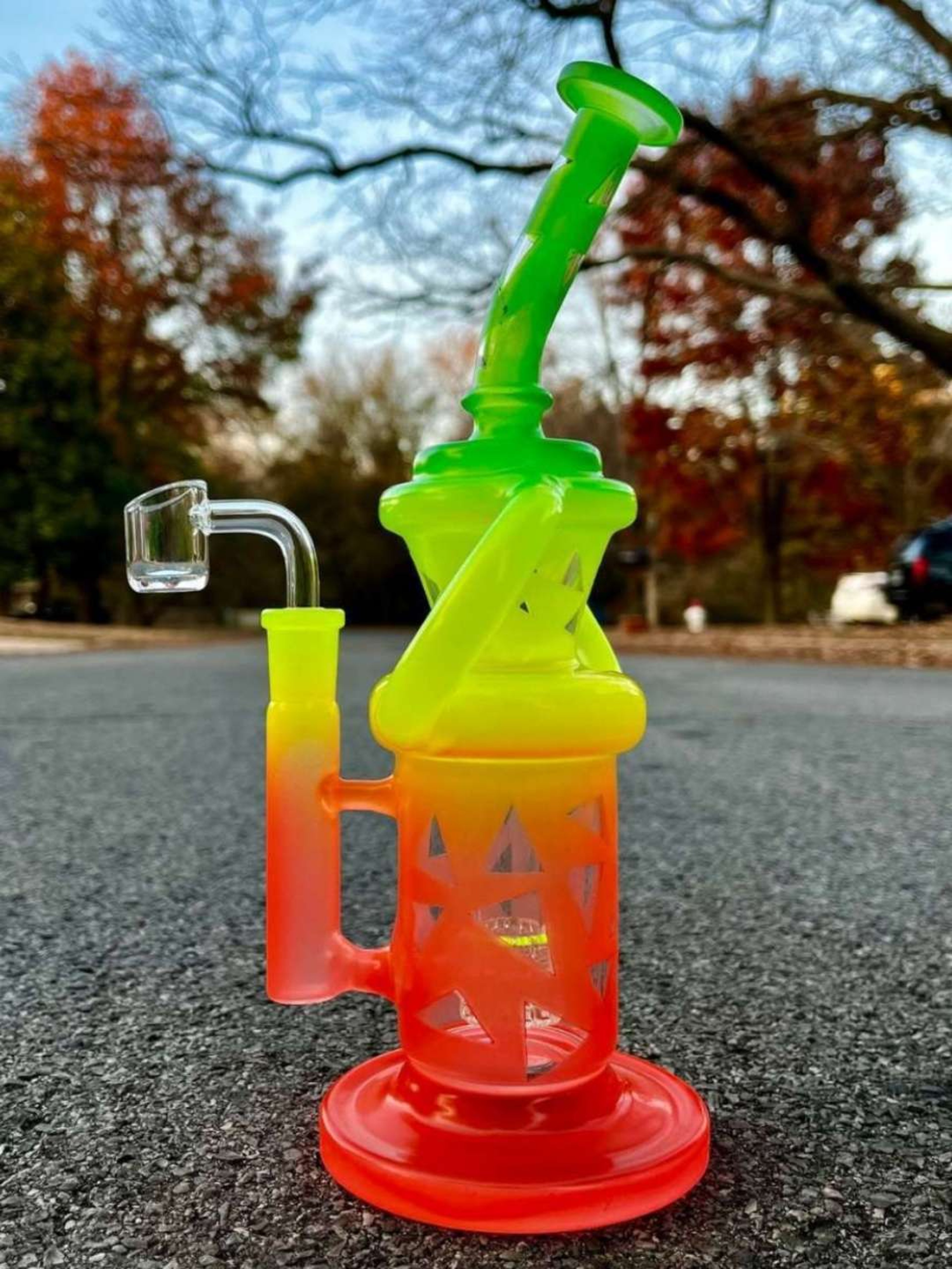 Preview pic of 10" Glass Recycler Rig