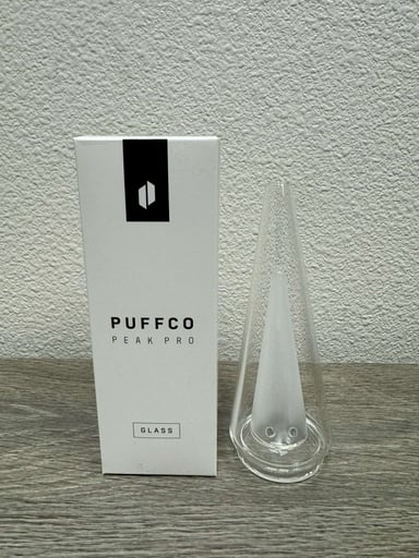 Preview pic of Puffco peak pro replacement glass (Clear)