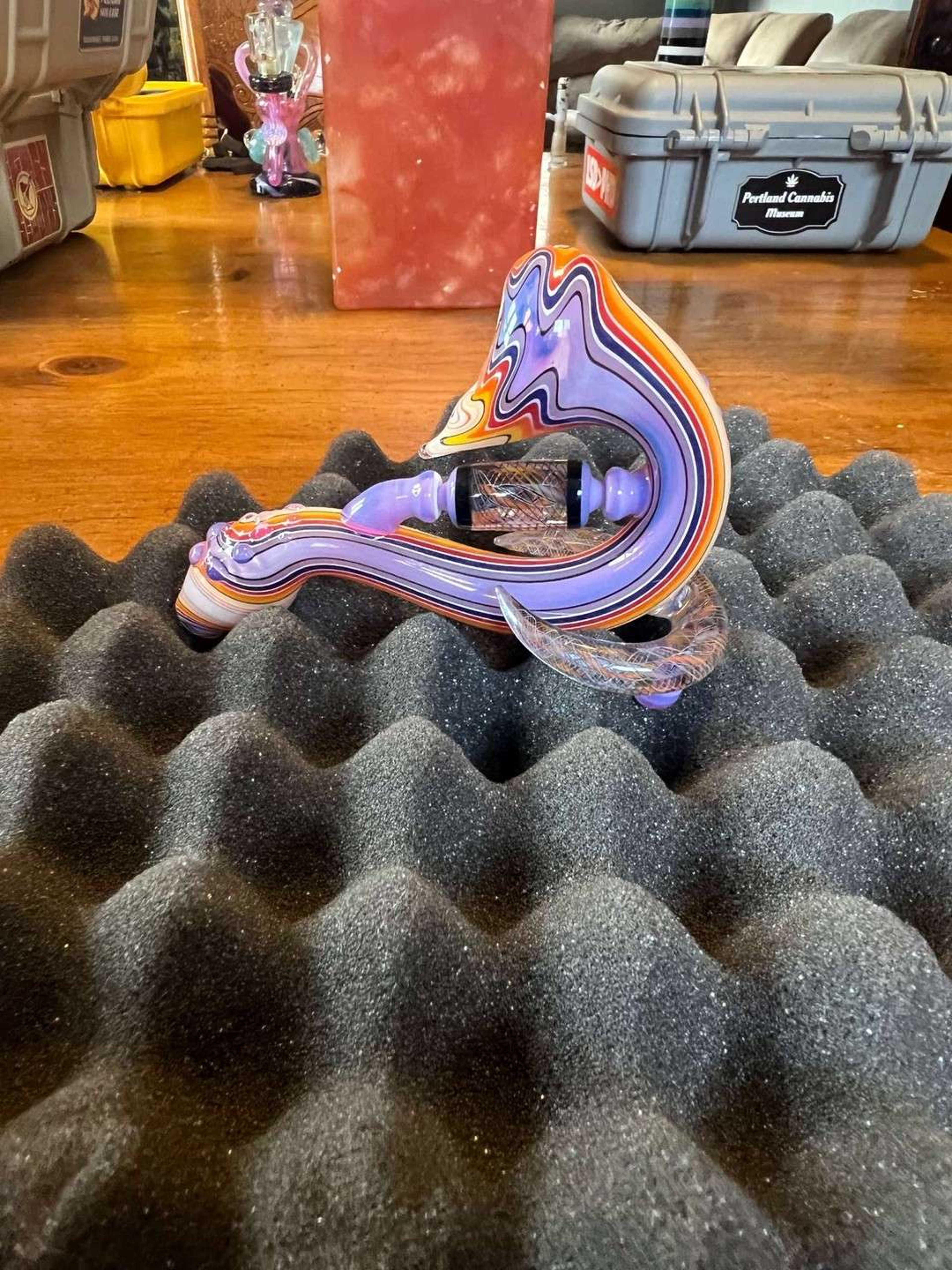 Sherlock Pipe W/ Spinning Bead image 0