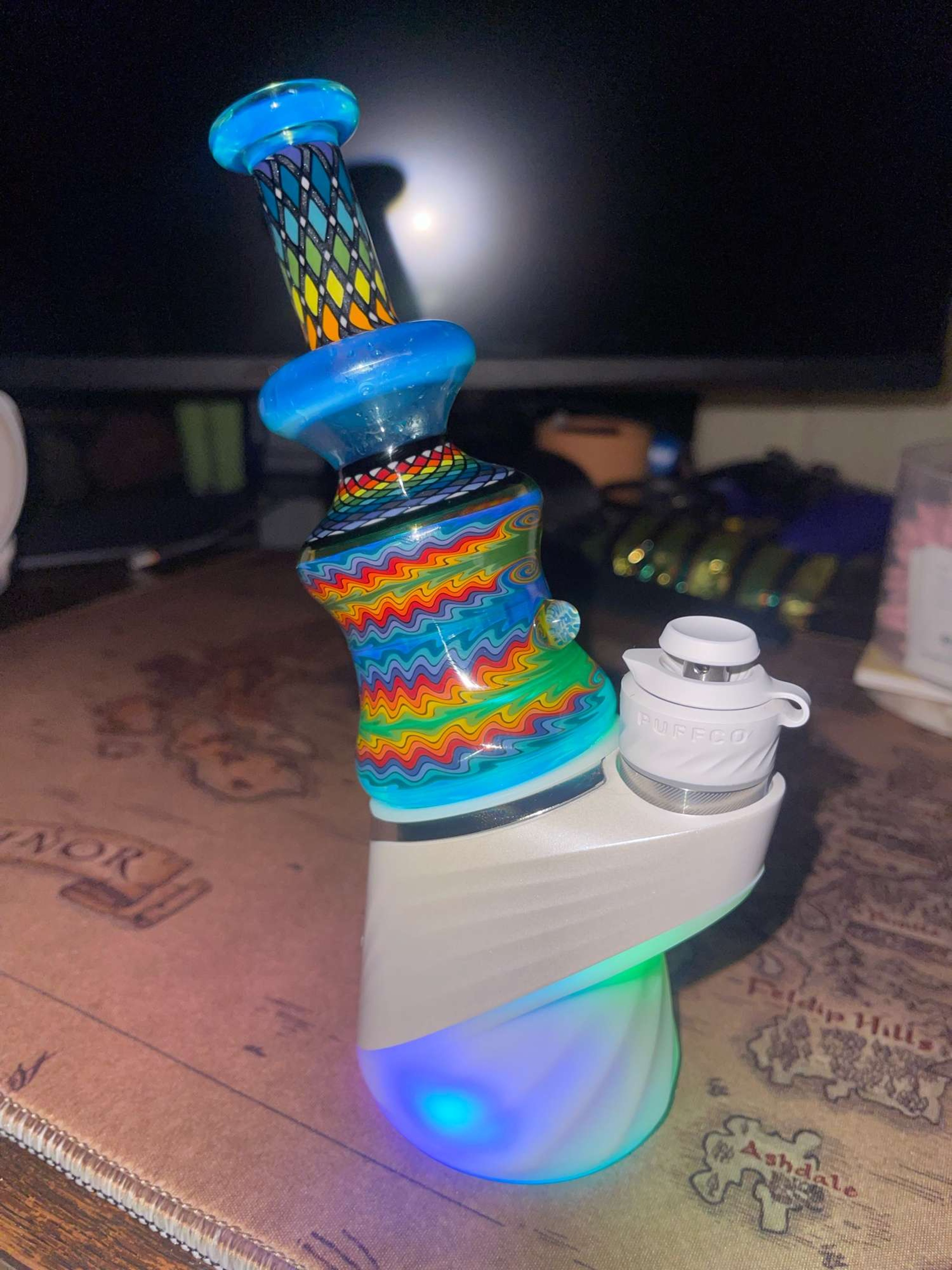 Preview pic of 2023 Kevin Murray Puffco Wet Top w/ Matching Headstash Jar