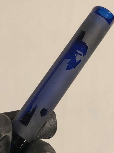 Preview pic of Scarface Blasted Blue Chillum