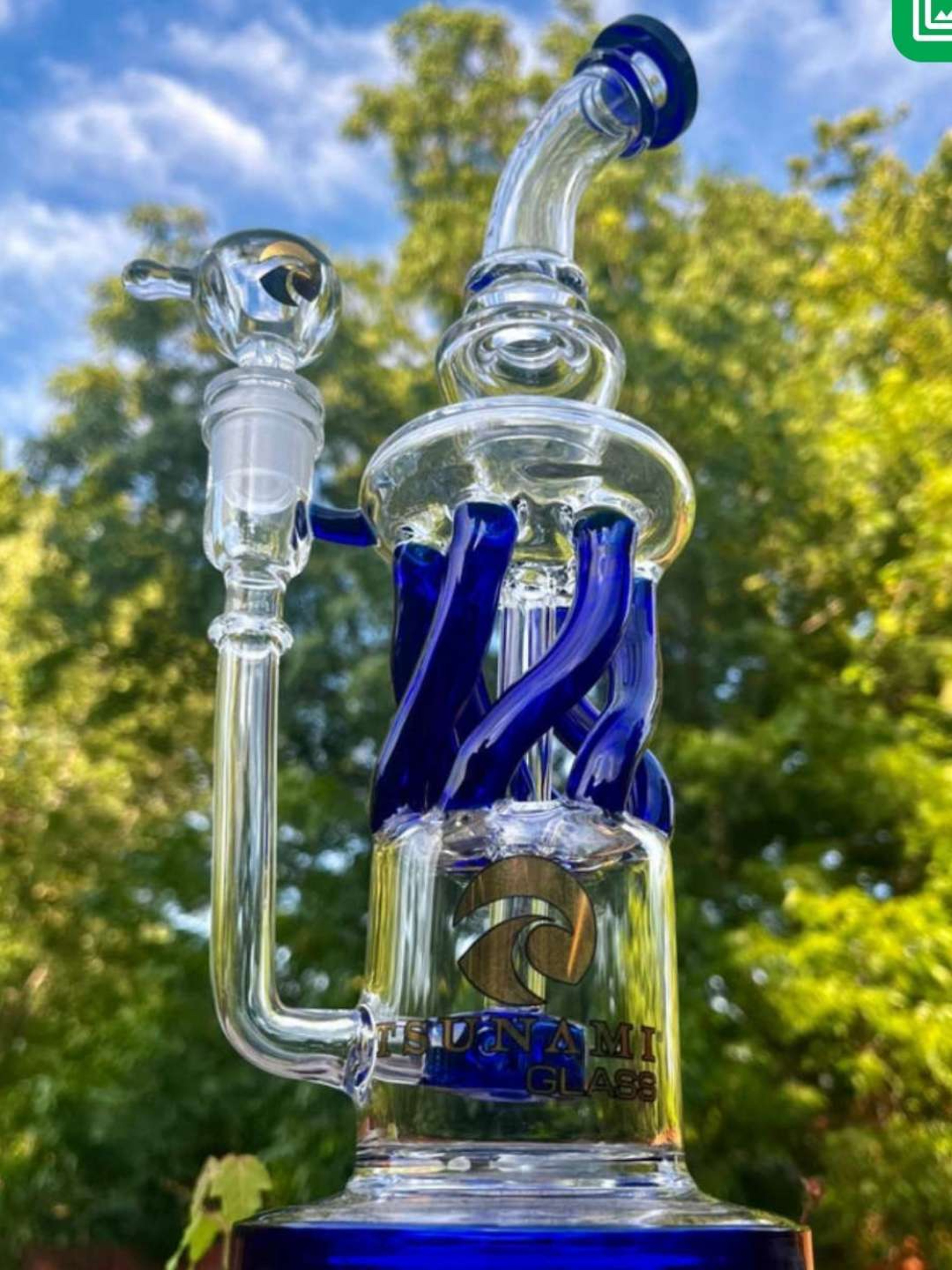 Preview pic of Twisted Tusnami Glass Rig
