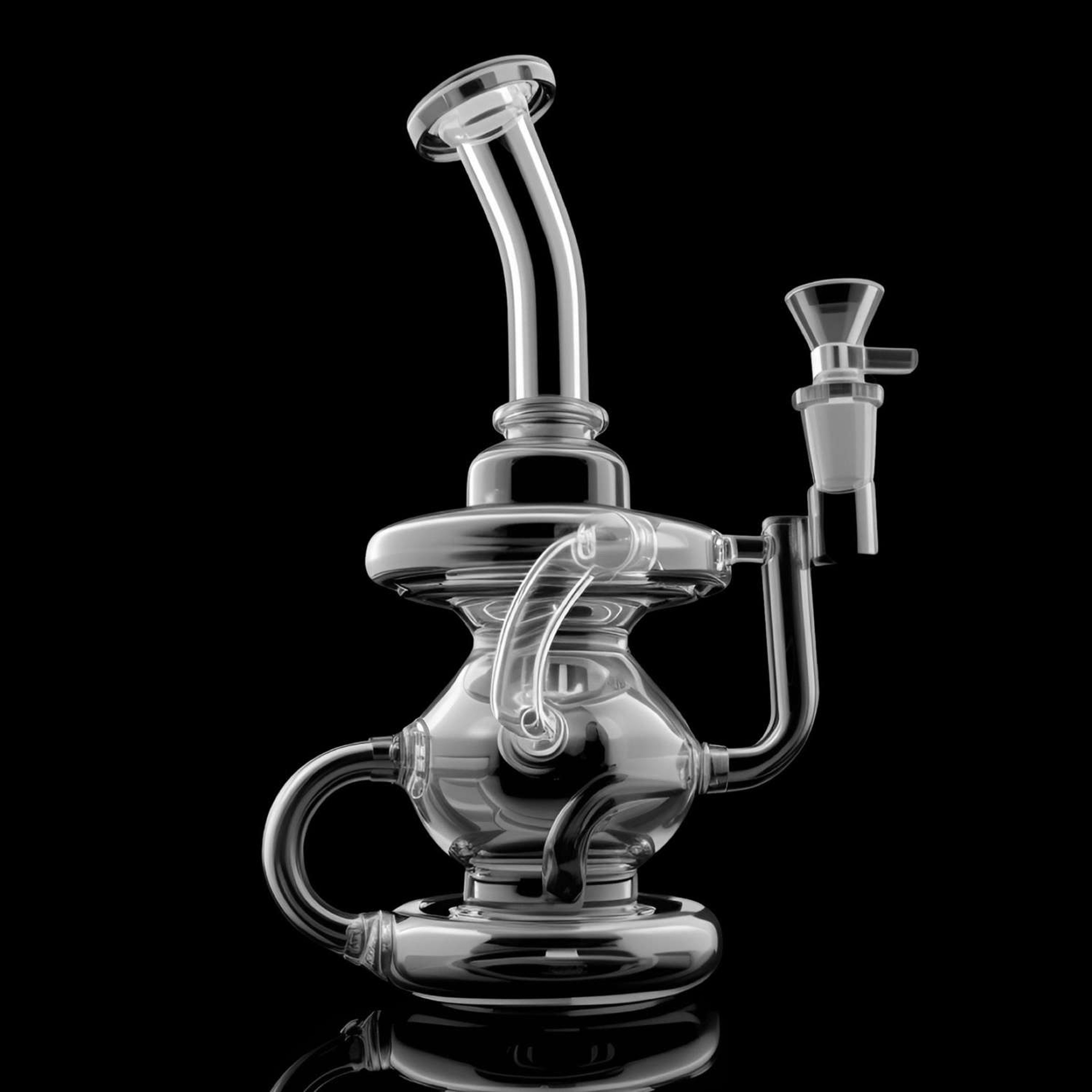 8” Recycler Bong image 0