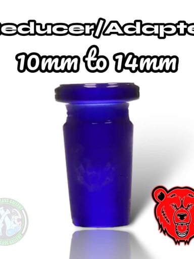 Preview pic of 10mm to 14mm Reducer Adapter By Bear Quartz - Blue