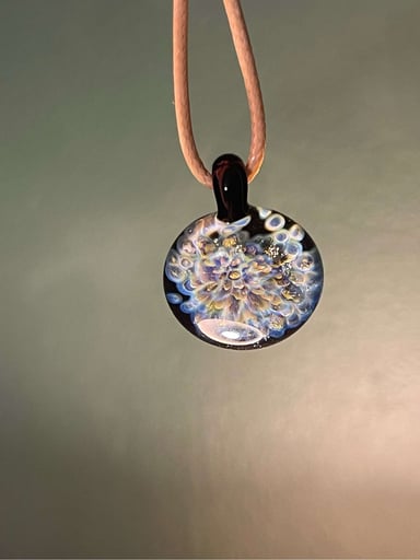 Preview pic of Slump Glass Implosion Pendant