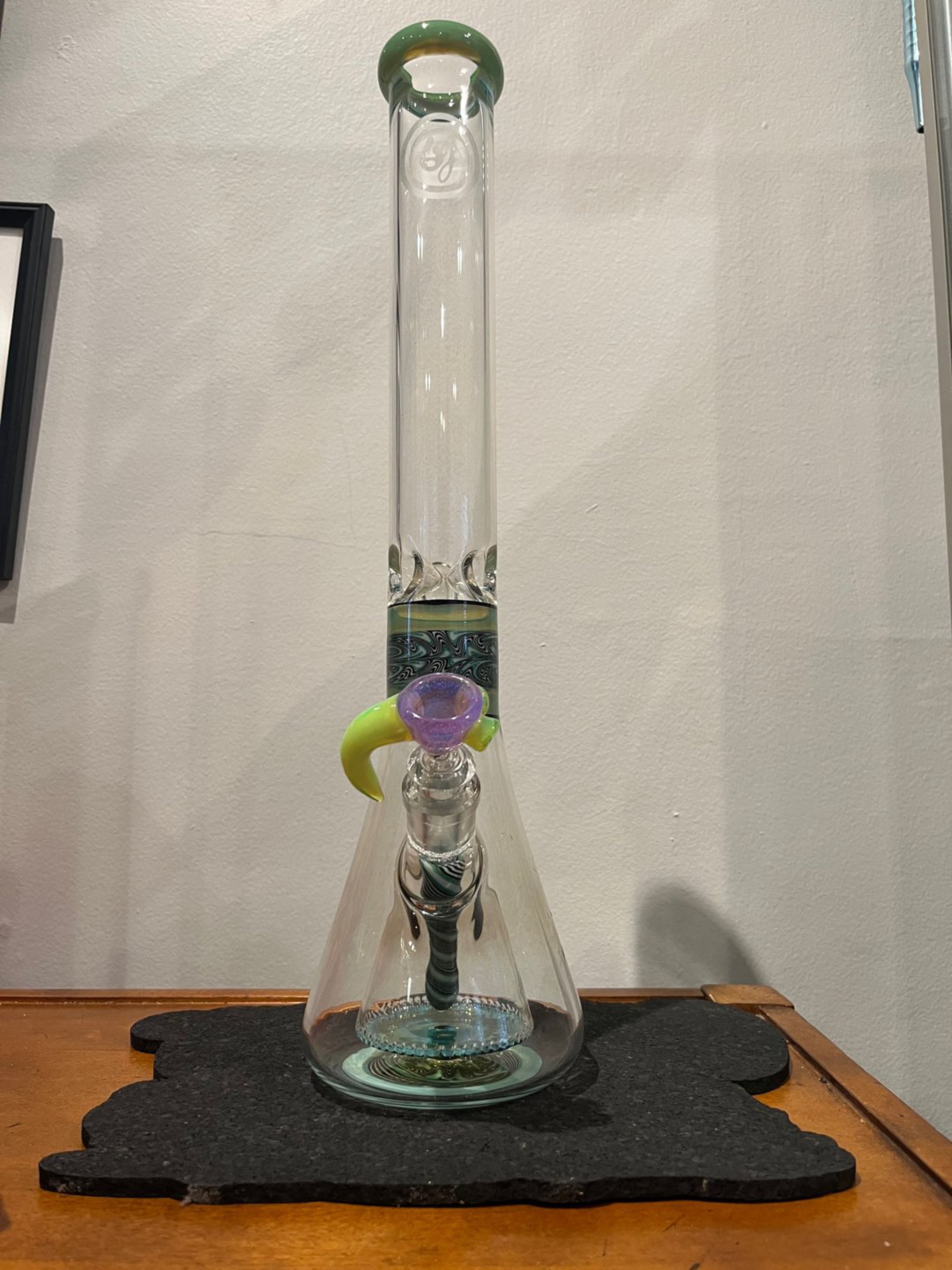 OJ Flame WigWag Collins Beaker image 0