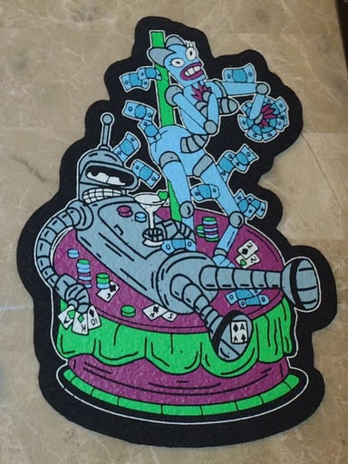 Preview pic of Bender's bender v3 moodmat