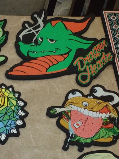 Preview pic of dragon headz moodmat limited edition discontinued
