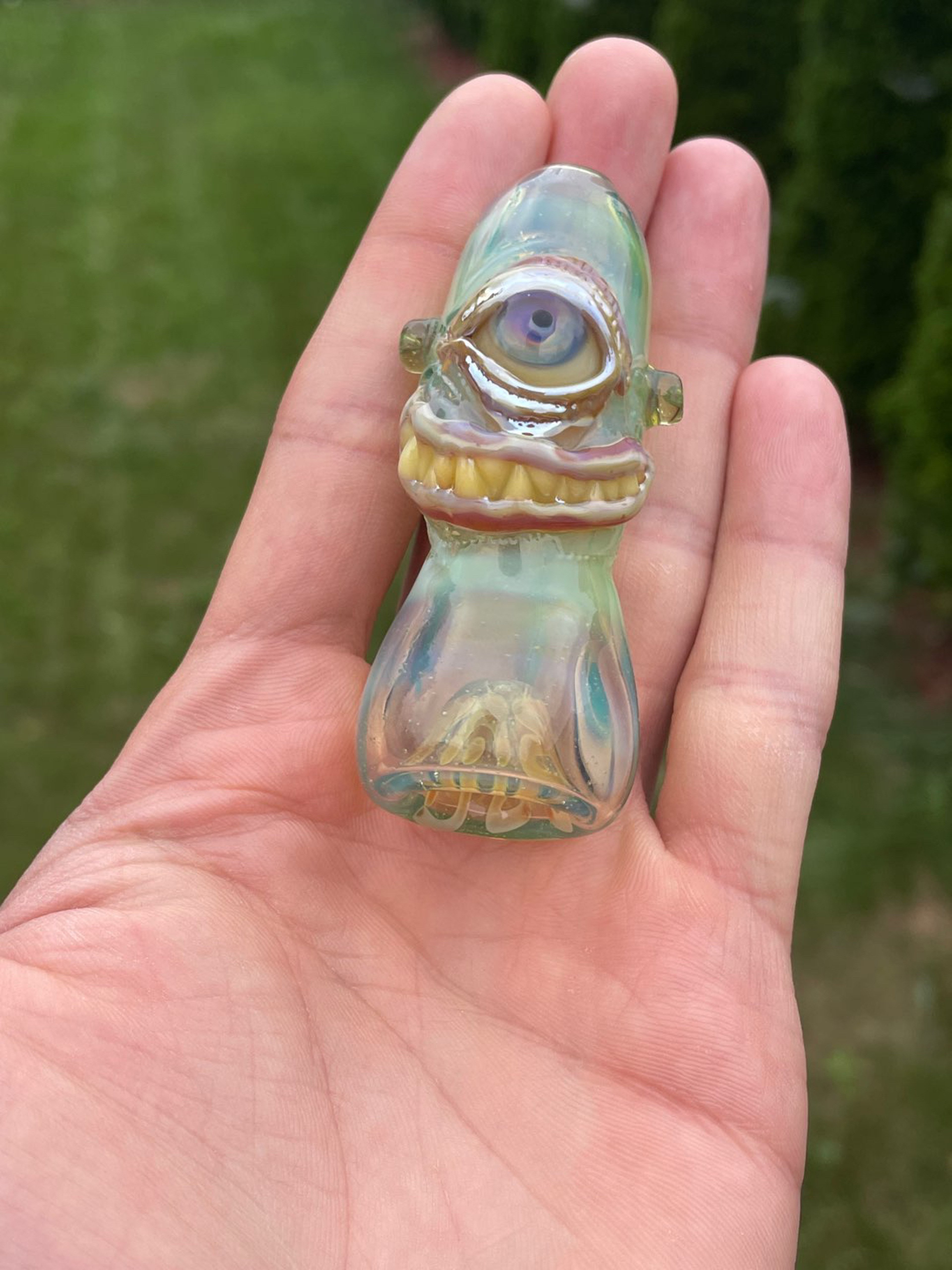 @Bardglass slyme green chillum! image 0