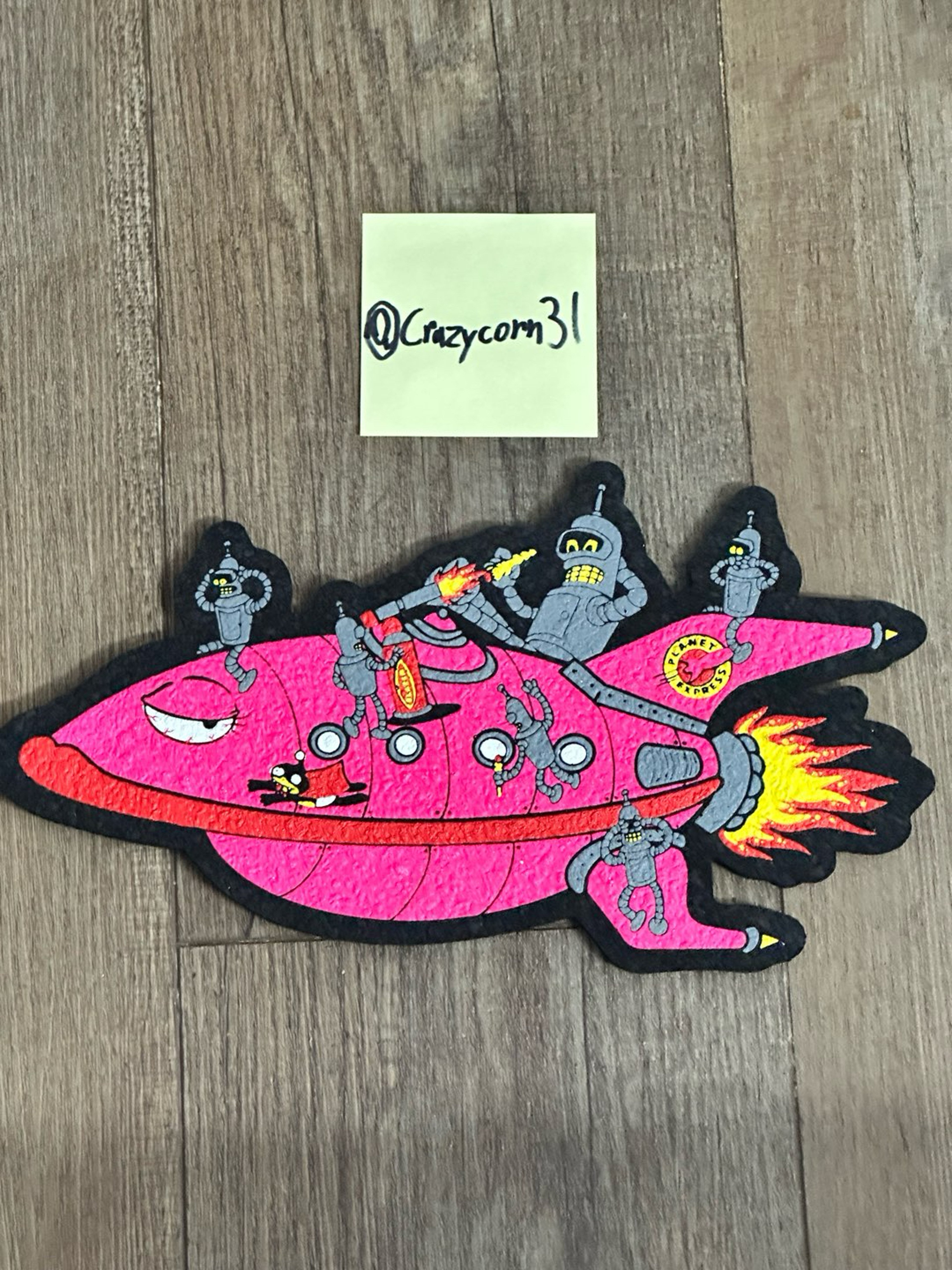 Preview pic of Planet Express Pink LE 60 Moodmat in Prrfect Condition