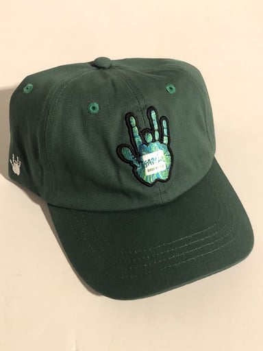 Preview pic of Garcia Hand Picked Green Jerry Hand Dad Hat