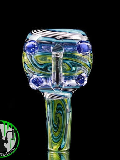 Preview pic of Pajay Glass - Worked Flower Slide
