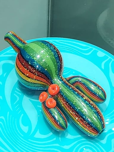 Preview pic of Darby Holms Rainbow Cactus Bubble Cap