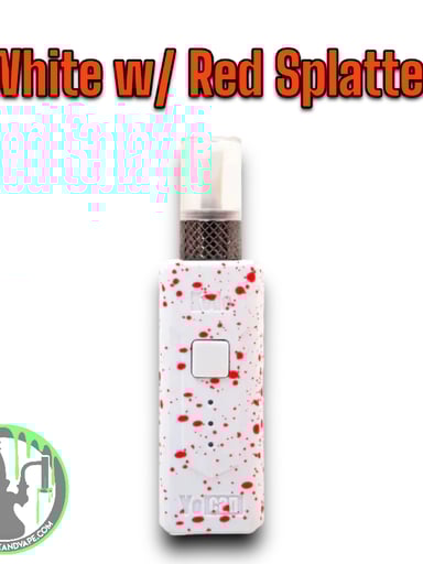 Preview pic of Yocan X Wulf - White w/ Red Splatter Kodo Knife Kit with 510 Battery