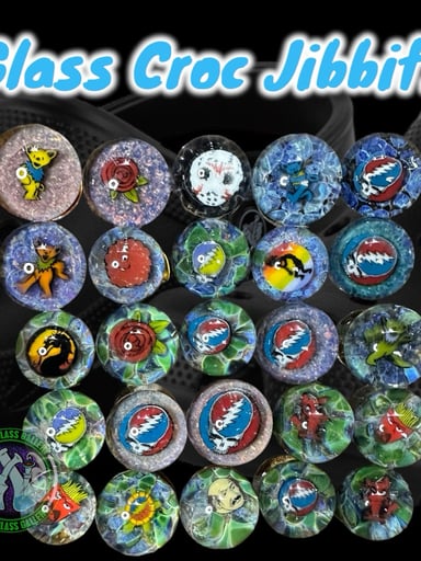 Preview pic of Joshua Indermuehle - Glass Croc Jibbitz