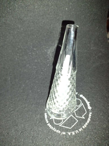 Preview pic of Indiglow style clear puffco Peak pro top 2 hole