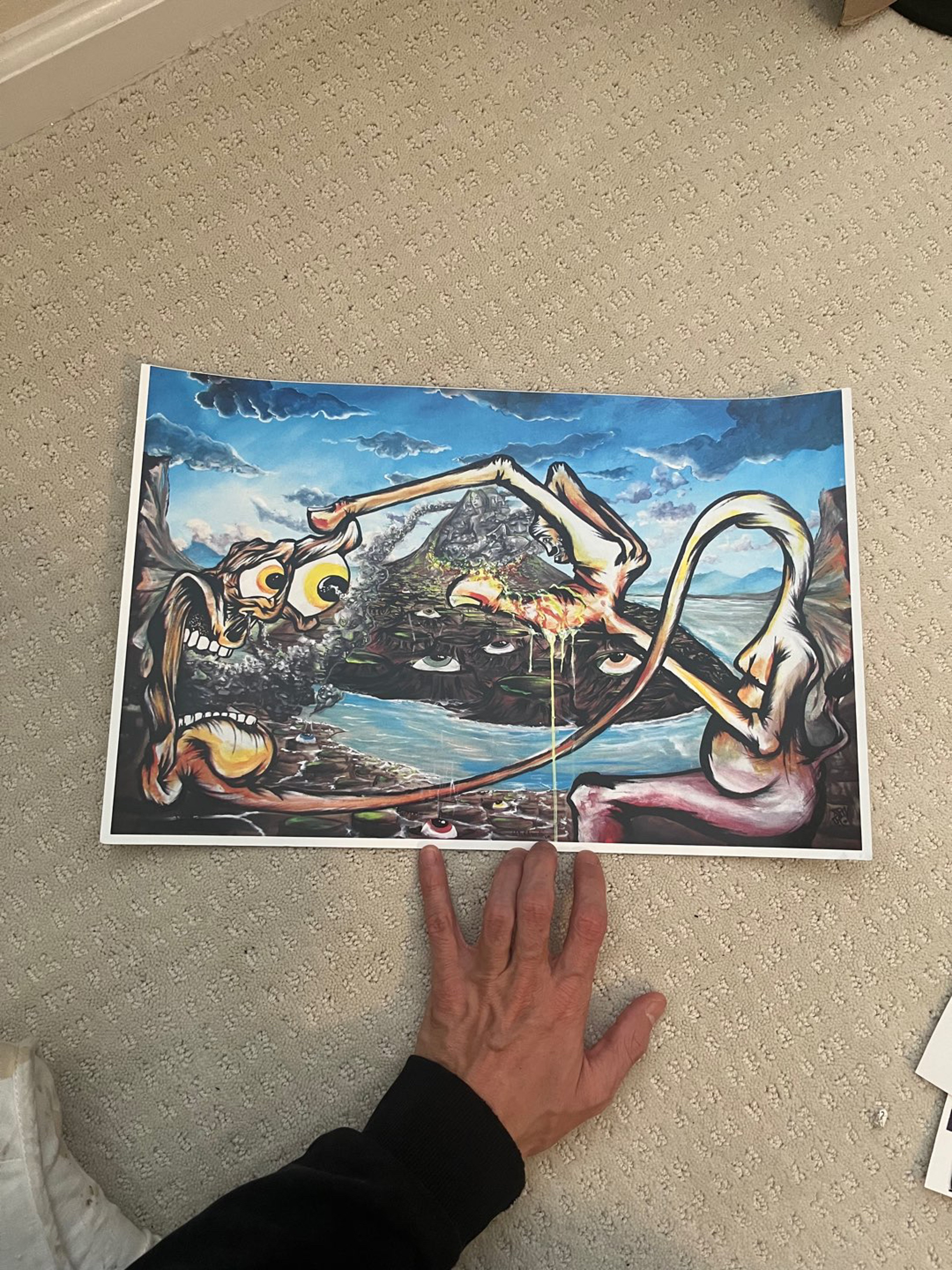 “Hills Have Eyes” 11” x 17” Print by Morphis Art x Aaron Brooks image 0