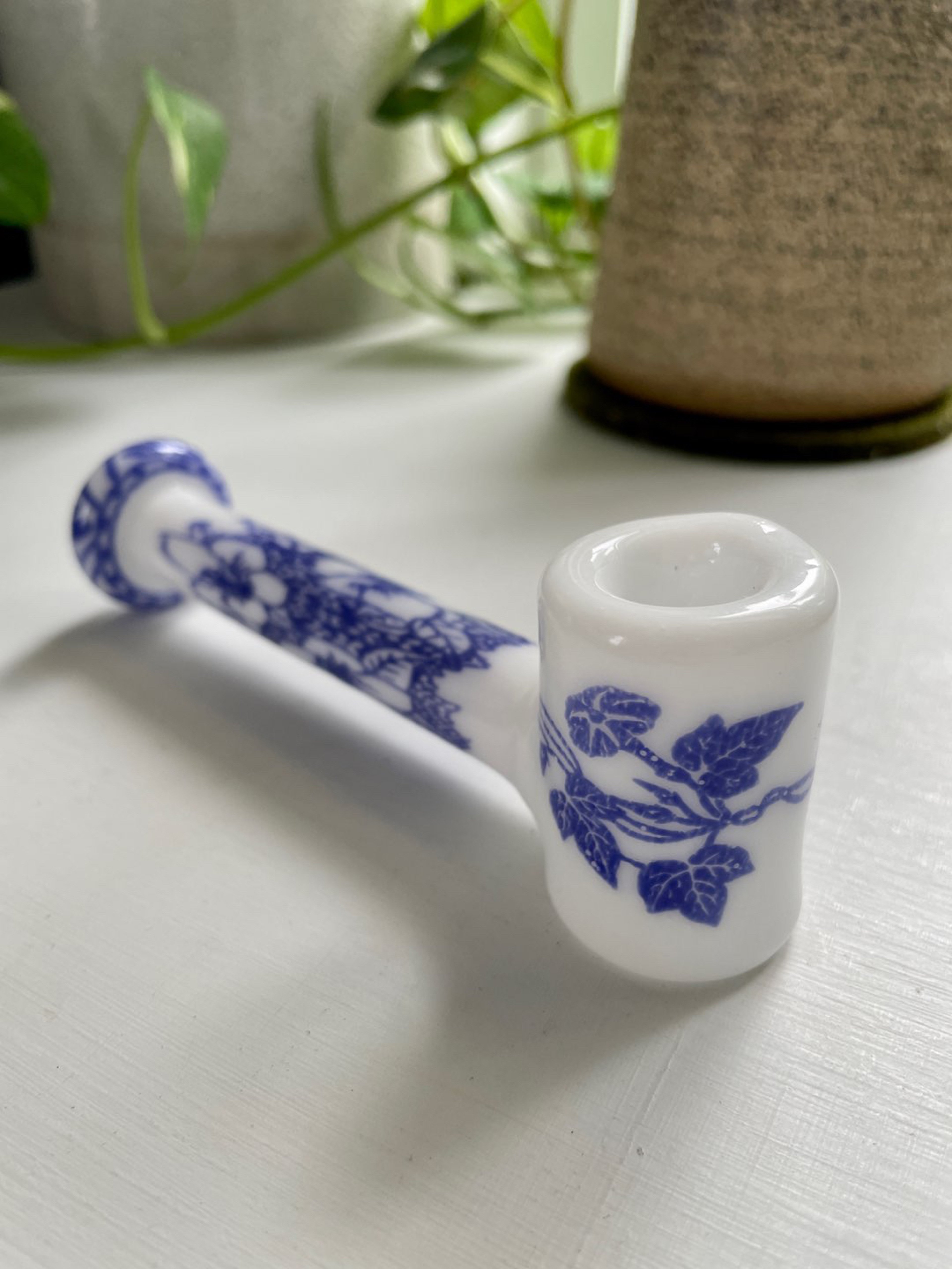 KURT B : Corn Cob Chinioserie - Hammer Spoon image 0