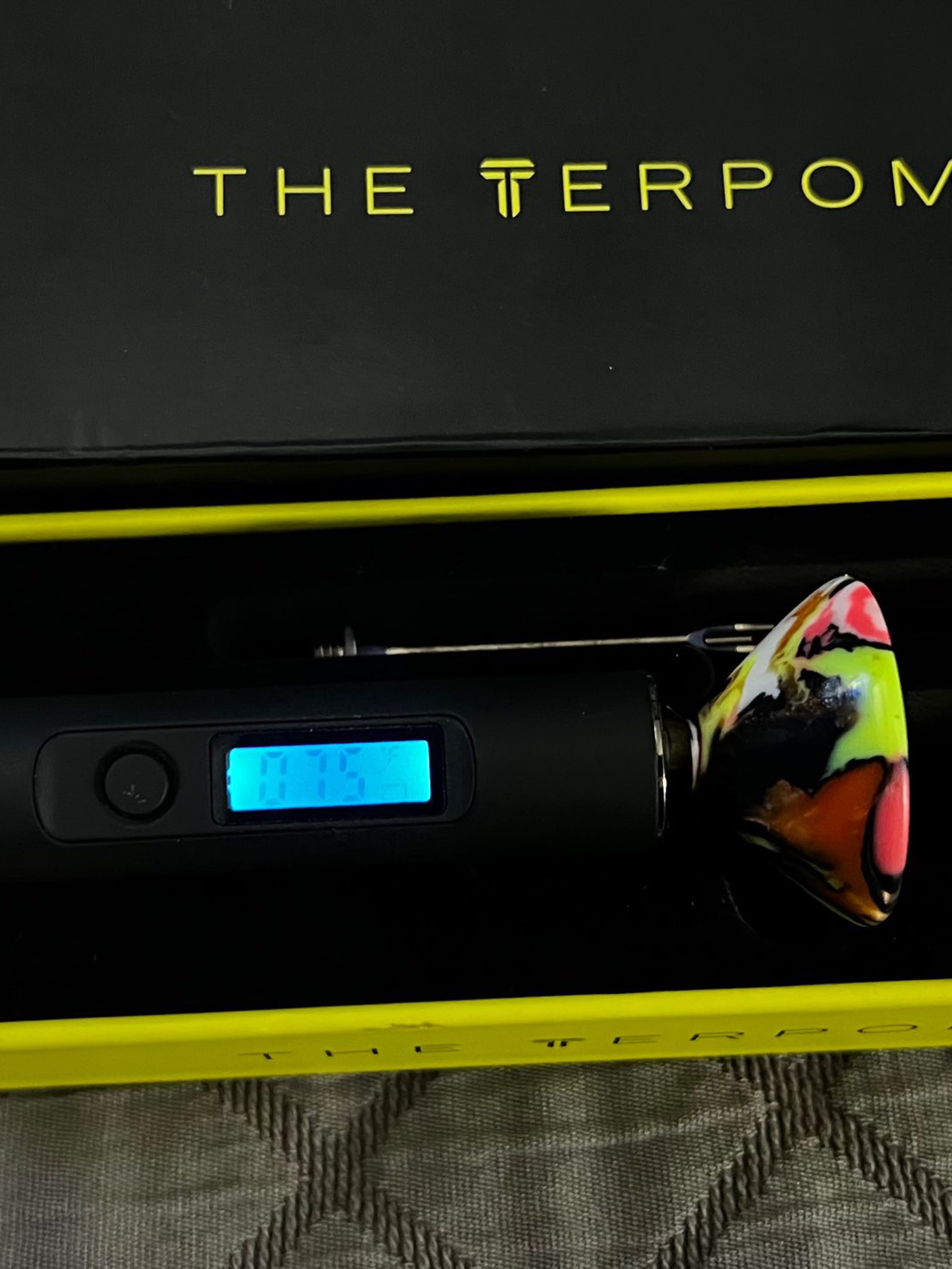 Preview pic of terpometer with stand