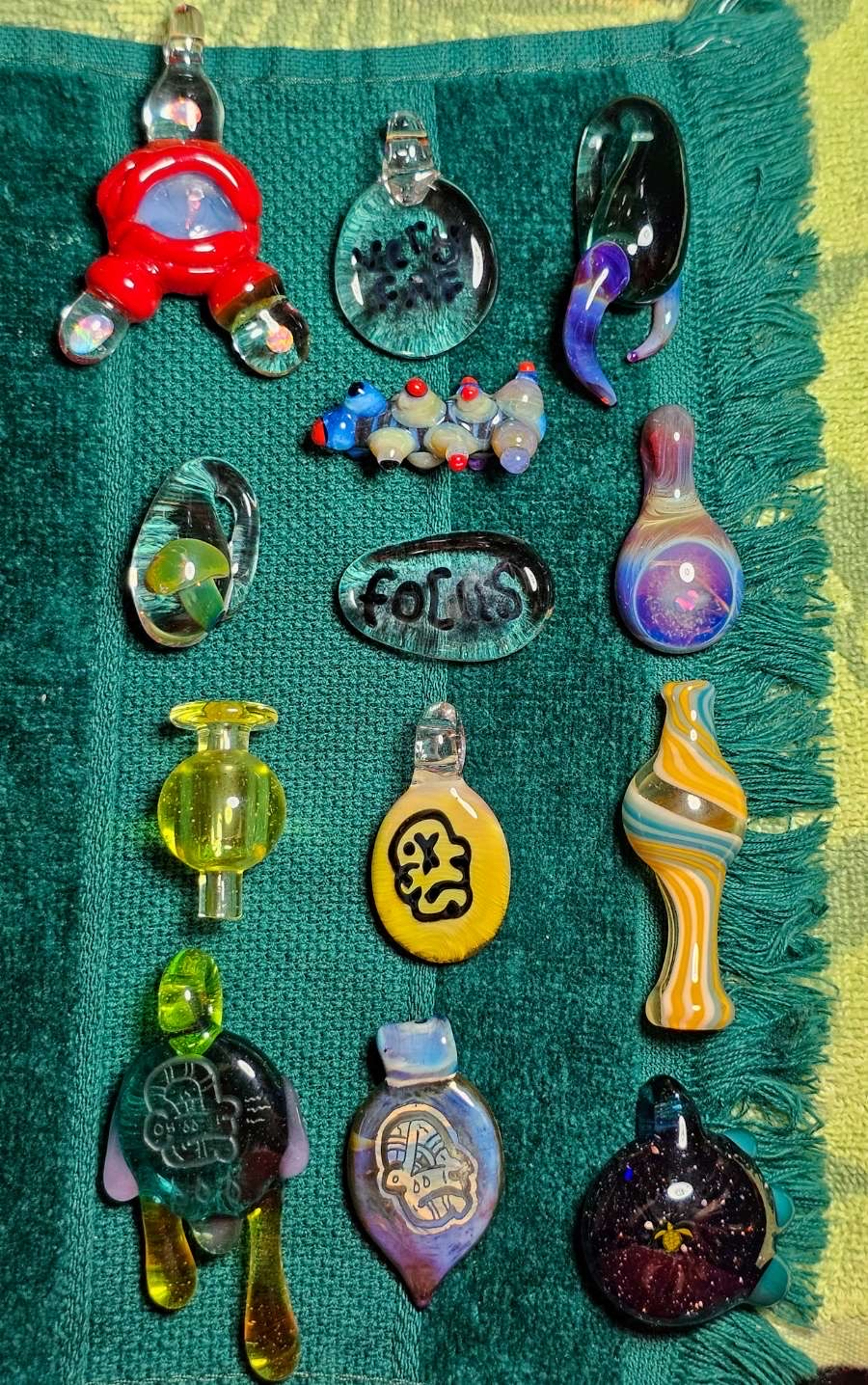 Preview pic of Various glass artist work